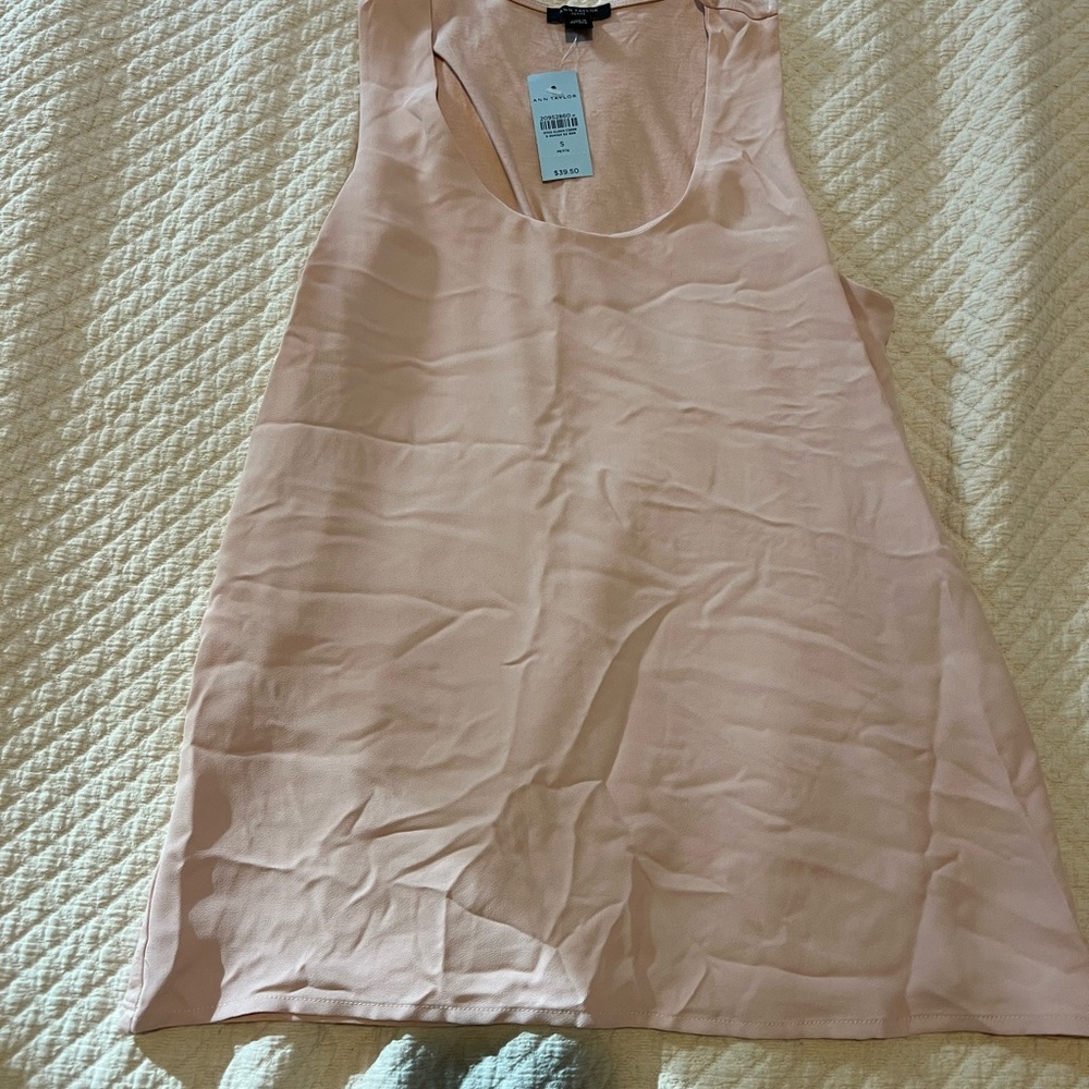 Ann Taylor Light Pink Blouse